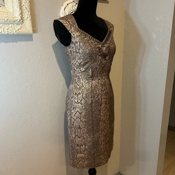 Antonio Melani  Snake Print Dress - Picture 6 of 10